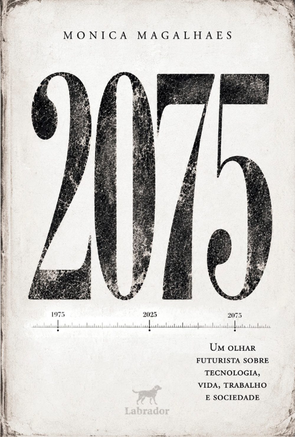 Capa do livro 2075, de Monica Magalhaes, editora Labrador